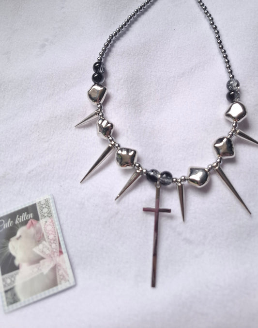 Collar puas cruz